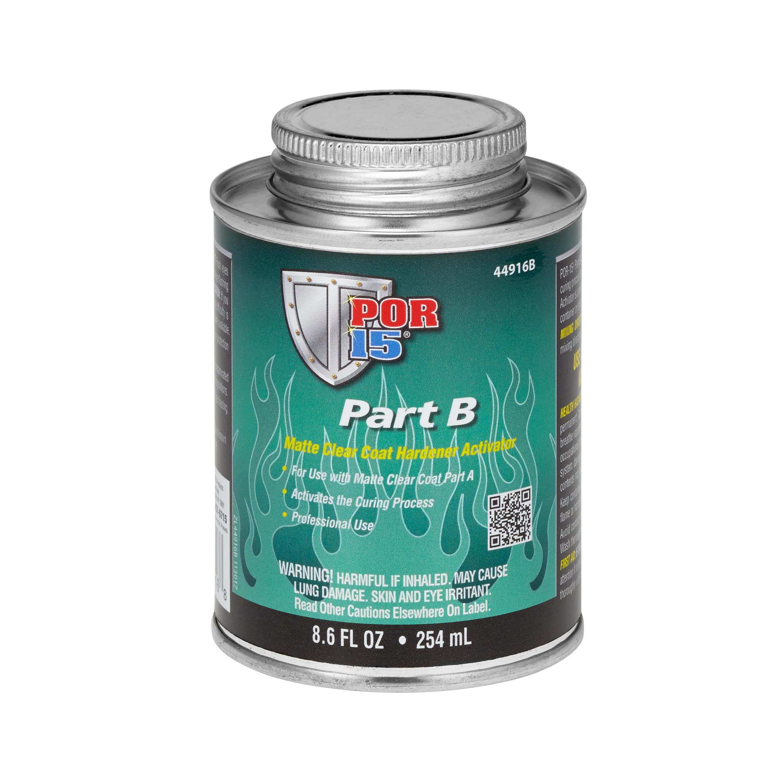 Matte Clear Hardener Part B - 8 fl oz